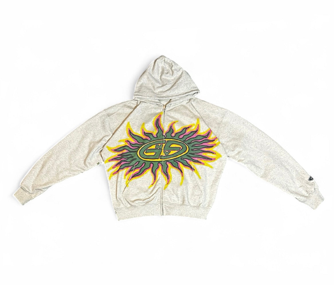 ‘Keep Glowin’ (Warrior Spirit ) Zip up